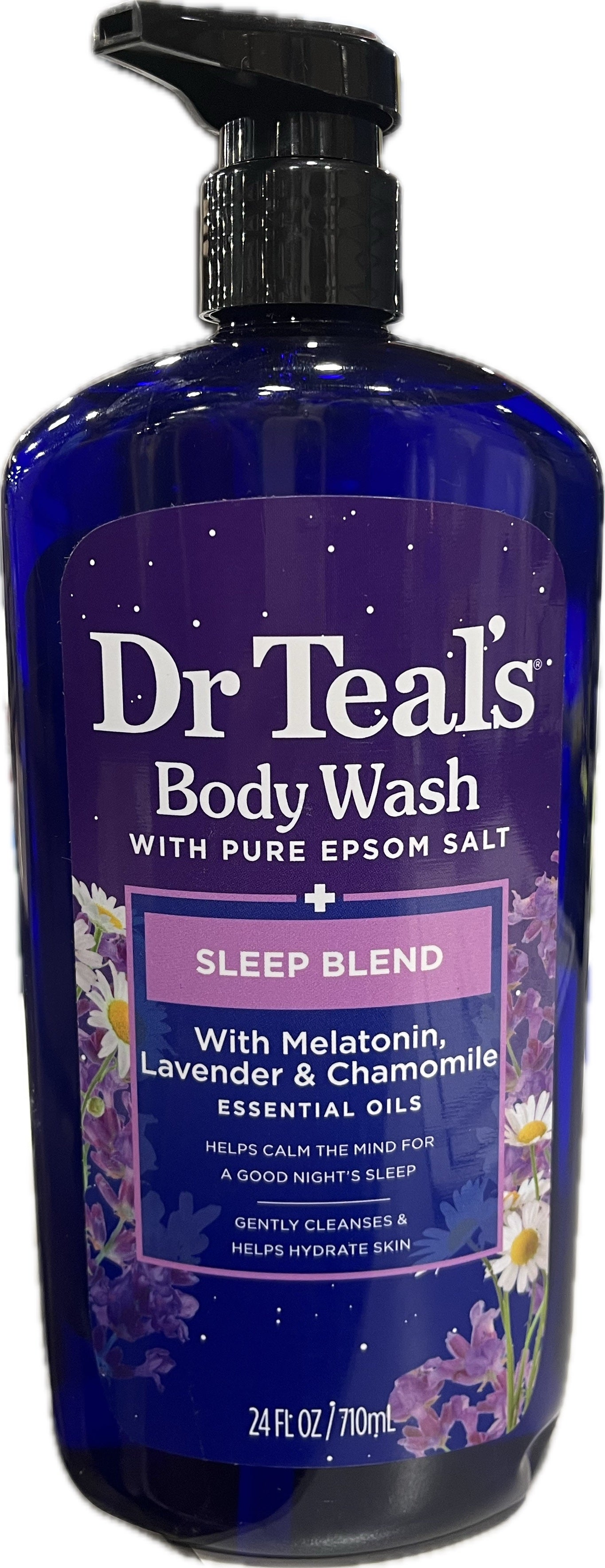 SP DR TEAL'S BODY WASH W / PURE EPSOM SALT LAVENDER & CHAMOMILE 24oz NI