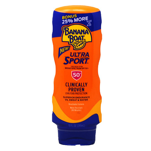 SP BANANA BOAT SUNSCREEN LOTION SPF50 10oz 25% MORE NI EXP1/31/2026
