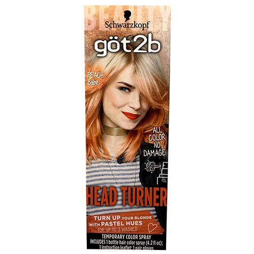 got2b Temporary Hair Color Spray Peach 4.2oz