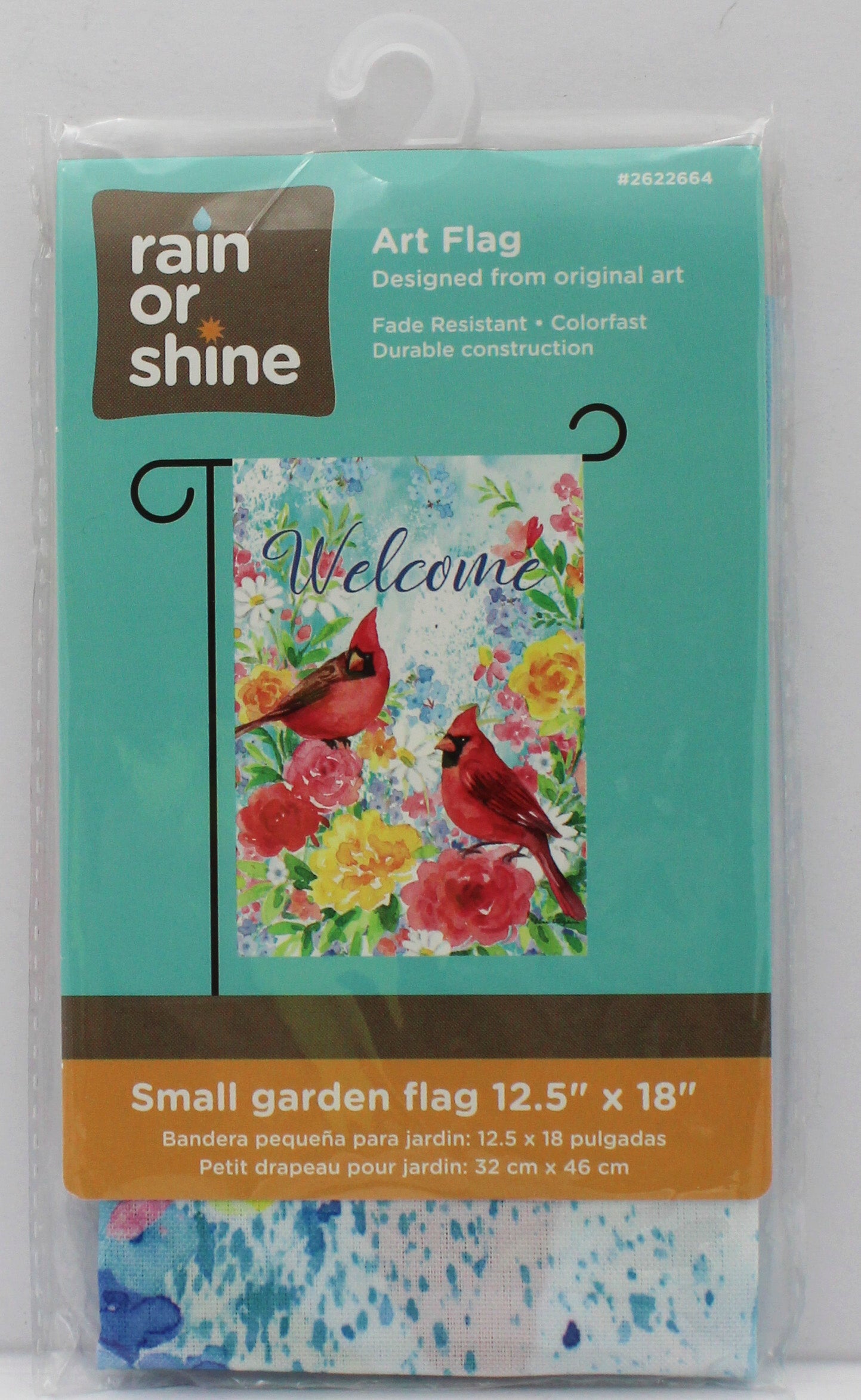 GARDEN FLAG - CARDINAL GLORY 12.5in X 18in