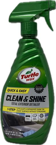 SP TURTLE WAX CLEAN & SHINE TOTAL EXTERIOR DETAILER 26oz