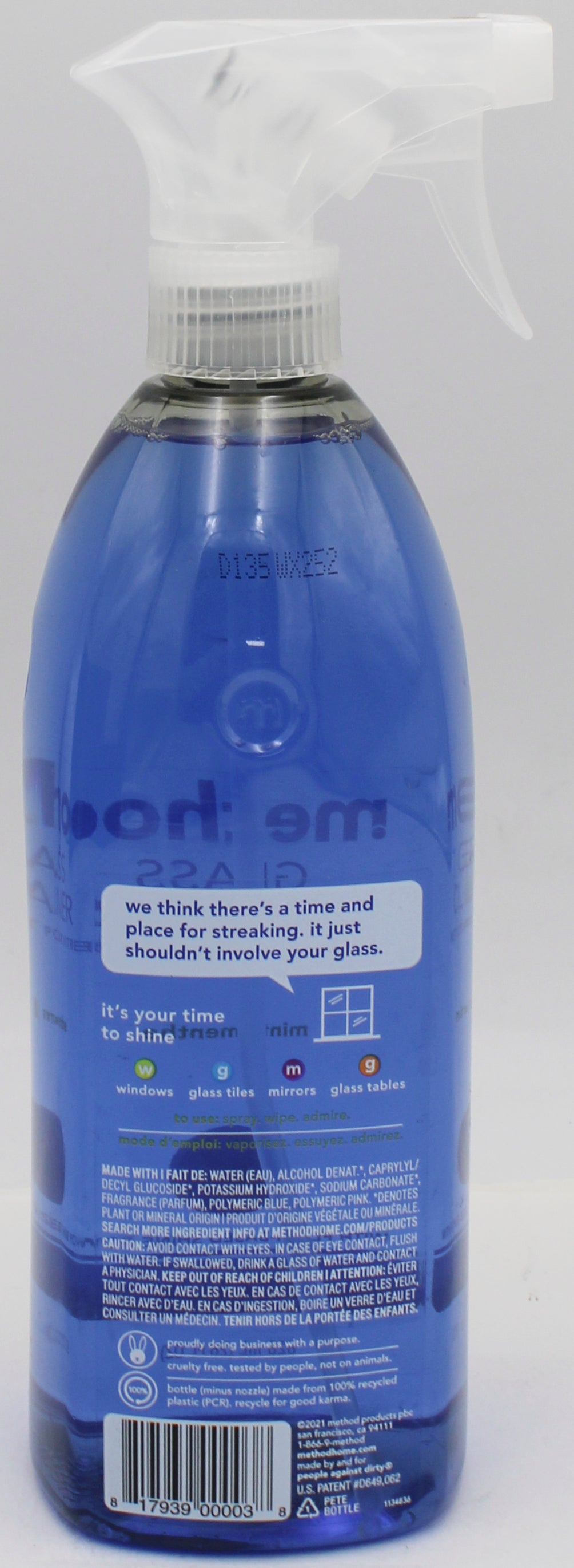SP METHOD GLASS CLEANER MINT 28oz
