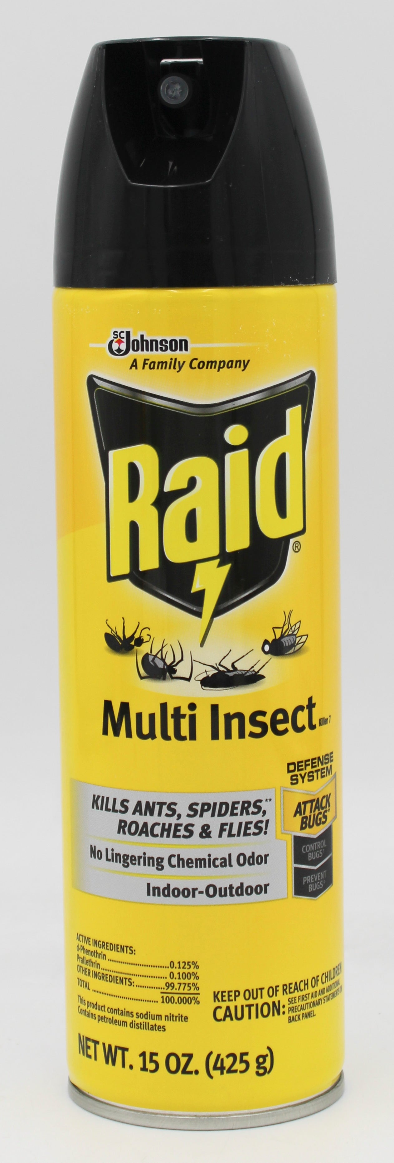 RAID MULTI INSECT KILLER AEROSOL 15oz.