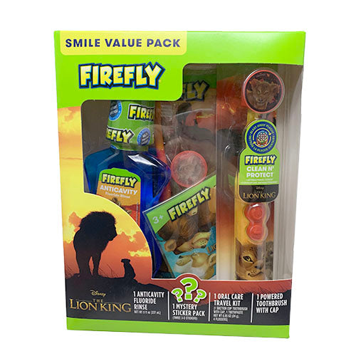 ORAL CARE 4PC KIT(11/21)LION KNG NI