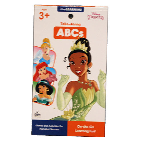 DISNEY LEARNING DISNEY PRINCESS TAKE ALONG ABCs AGES 3+/64 PAGES/7.5"X4.5"
