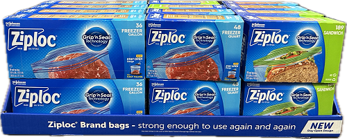 ZIPLOC RTS MIXED DG PDQ