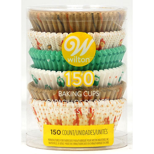WILTON BAKING CUP 150CT- ANIMAL