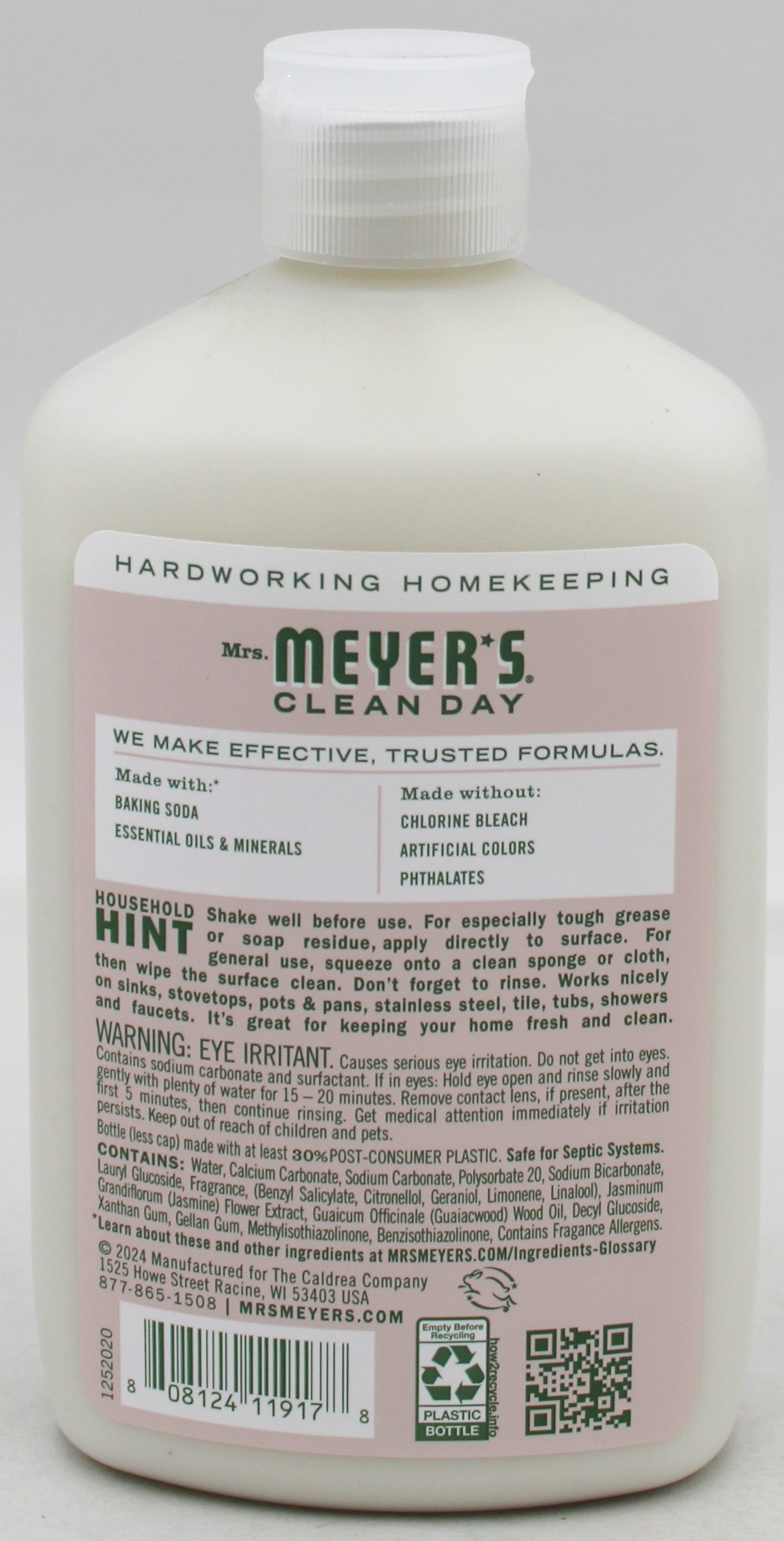 Mrs. Meyer's Baking Soda Cream Cleaner Apple Blossom 16oz