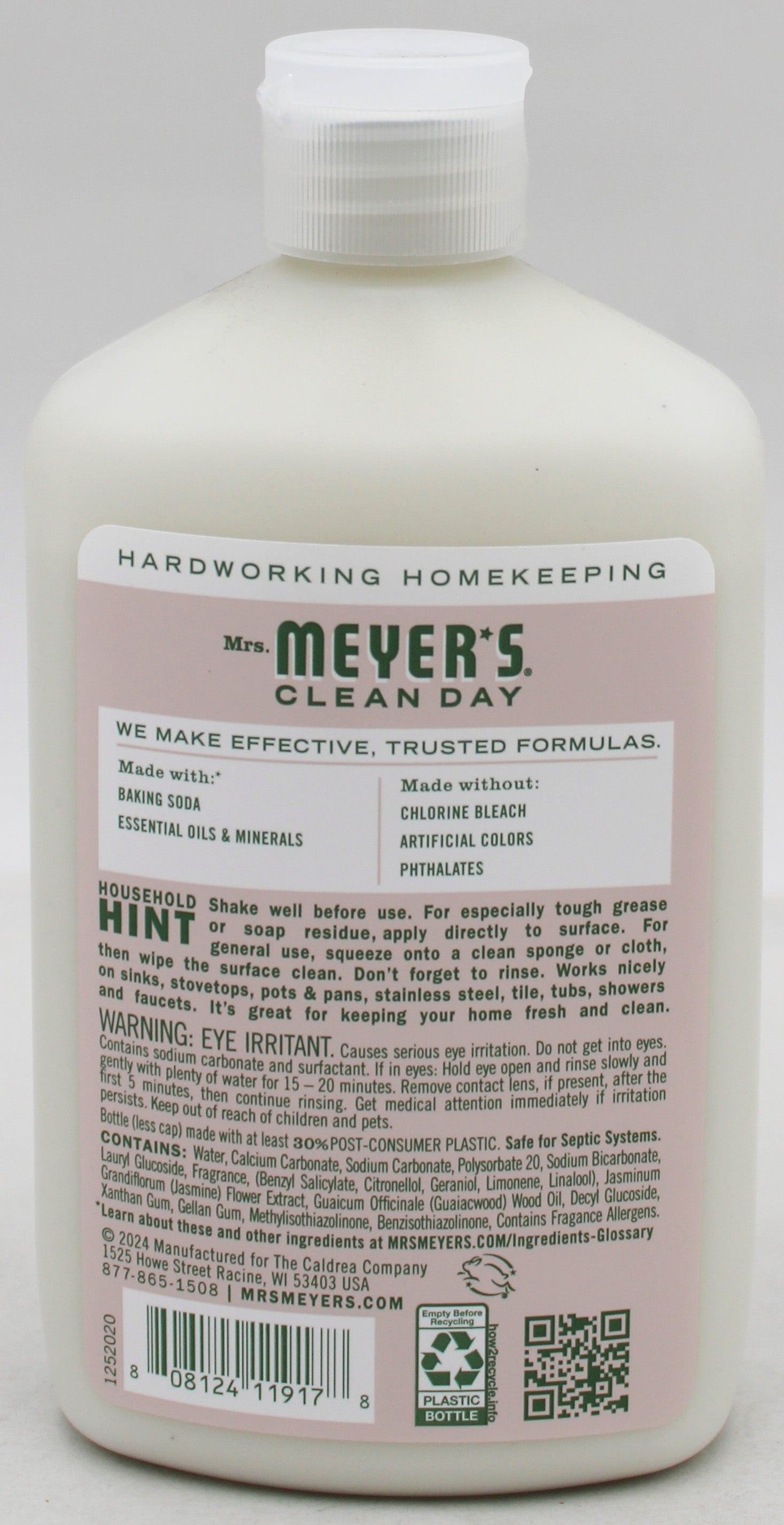 Mrs. Meyer's Baking Soda Cream Cleaner Apple Blossom 16oz