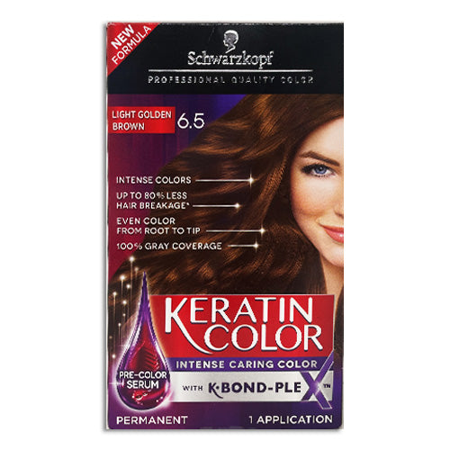 SP SCHWARZKOPF KERATIN COLOR (LIGHT GOLDEN BROWN)