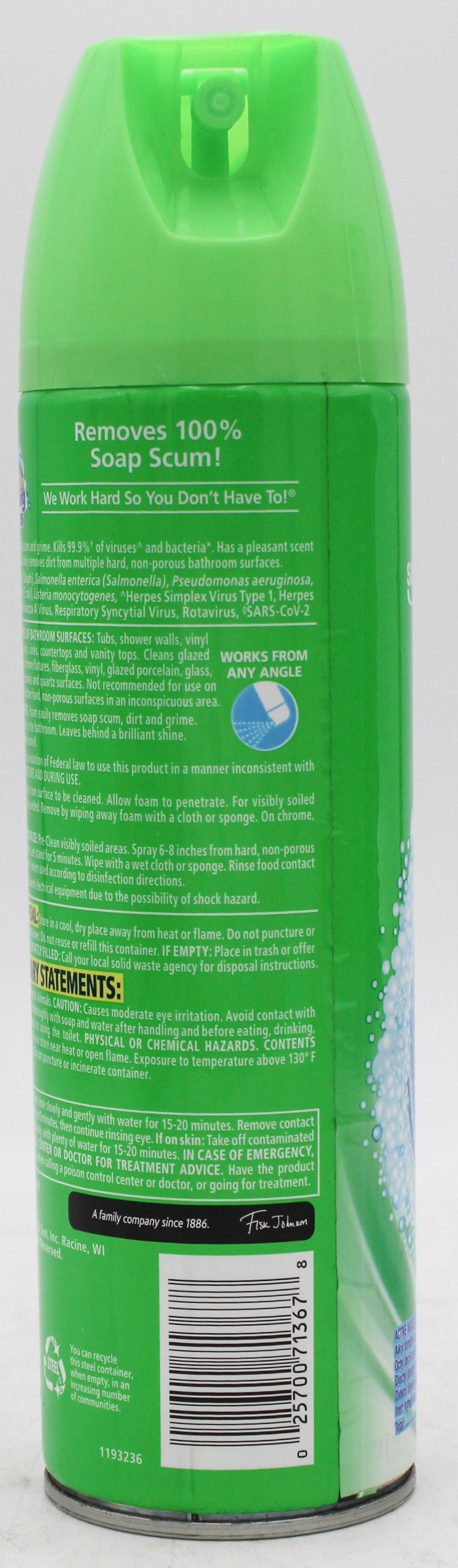 SP SCRUBBING BUBBLES.BATHROOM CLEANER 20oz RAINSHOWER