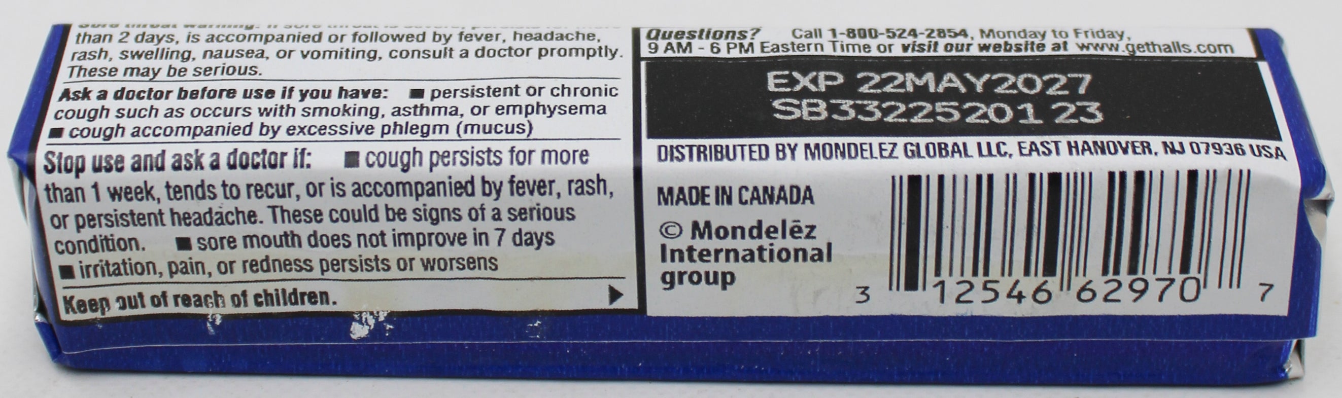 HALLS 9PC MENTHO-LYPTUS EXP 4/5/27