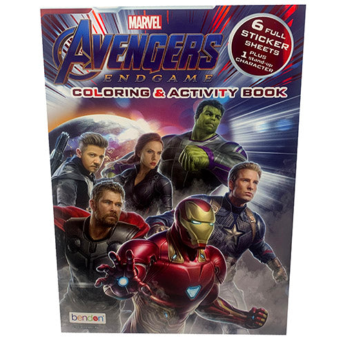 CLRNG/ACTVTY BOOK W/STKERS-AVENGERS