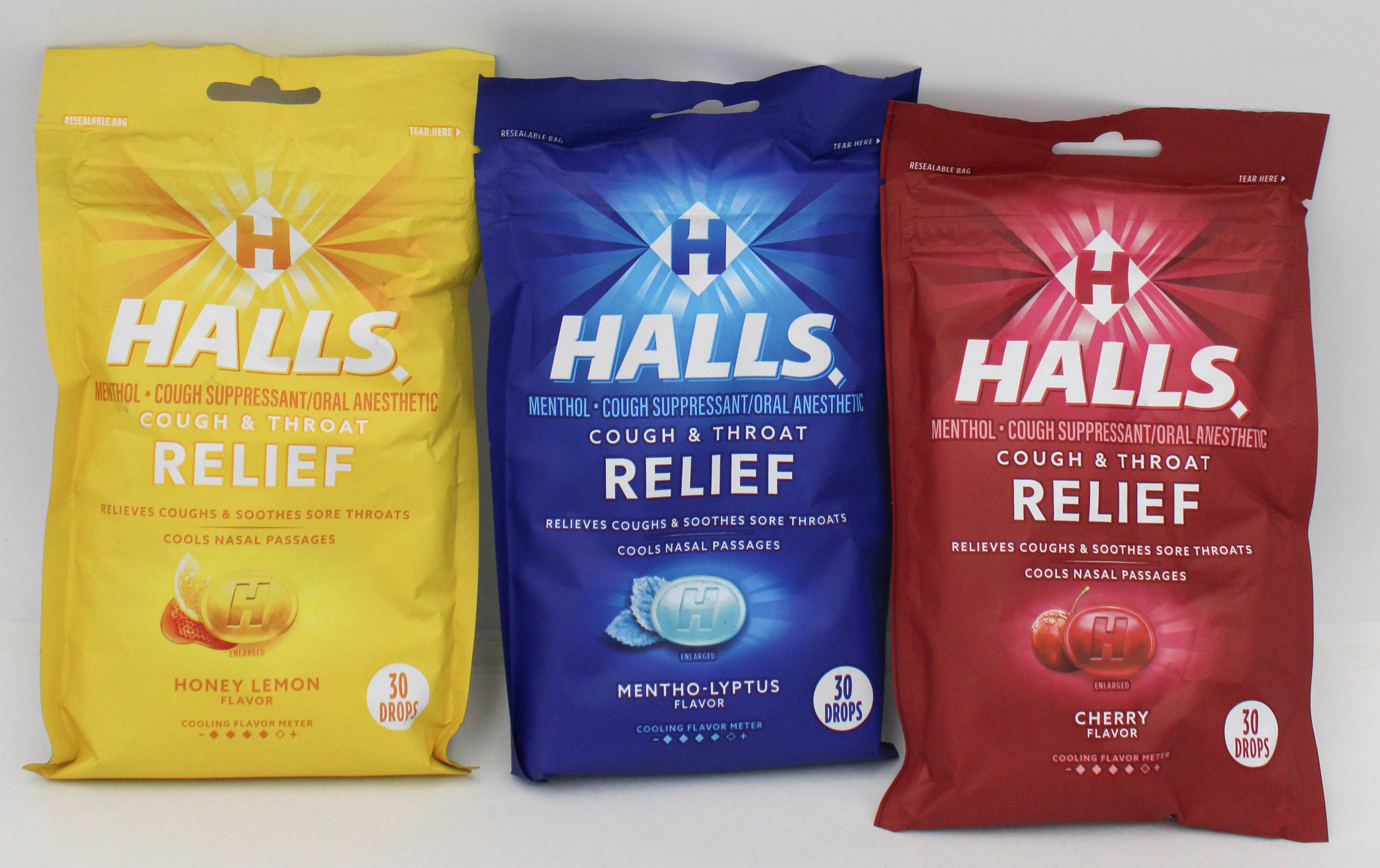 HALLS MIX 30 PC BAG FLOORSTAND BB 5/11/27
