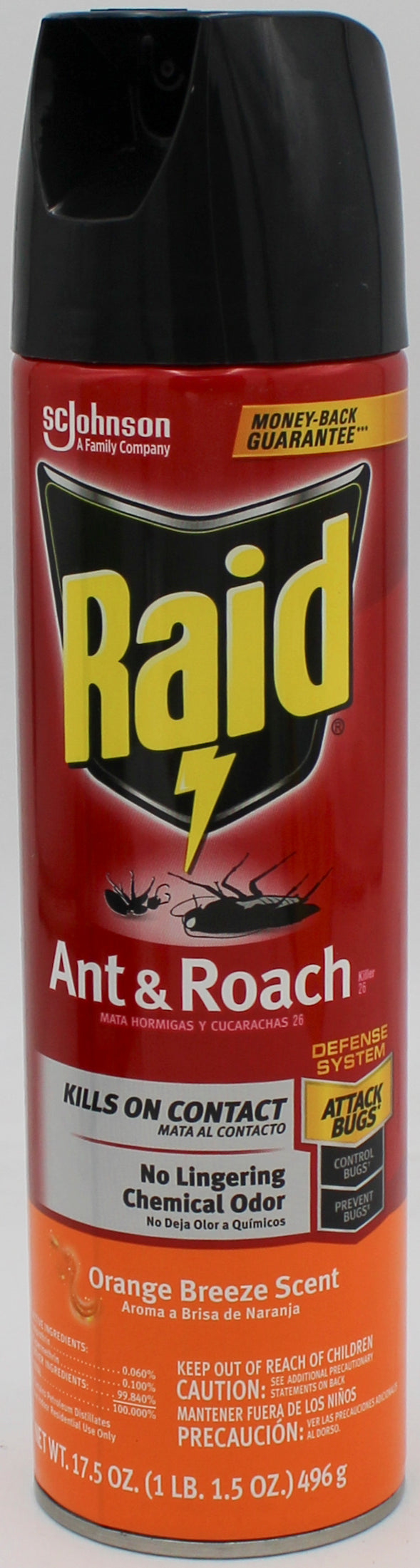 RAID ANT + ROACH ORANGE BREEZE 17.5oz