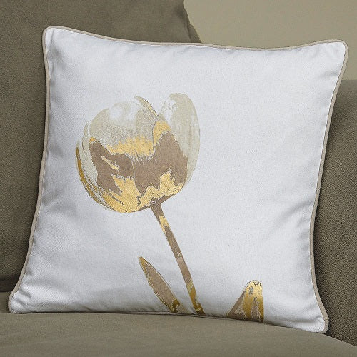 MODERN TULIPS 18" PILLOW COVER