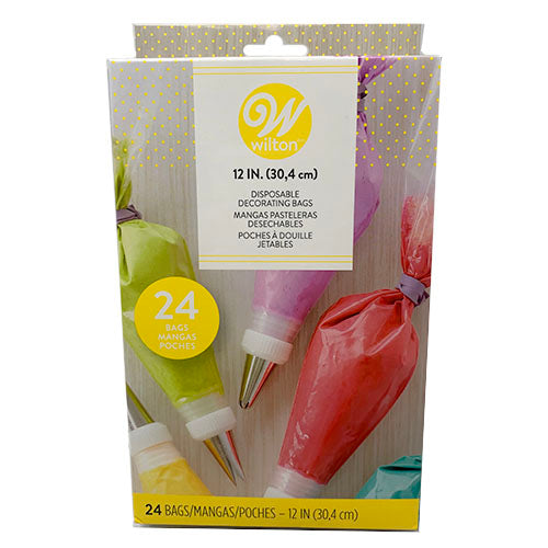 SP WILTON DISP DECORATING BAGS 24-CT