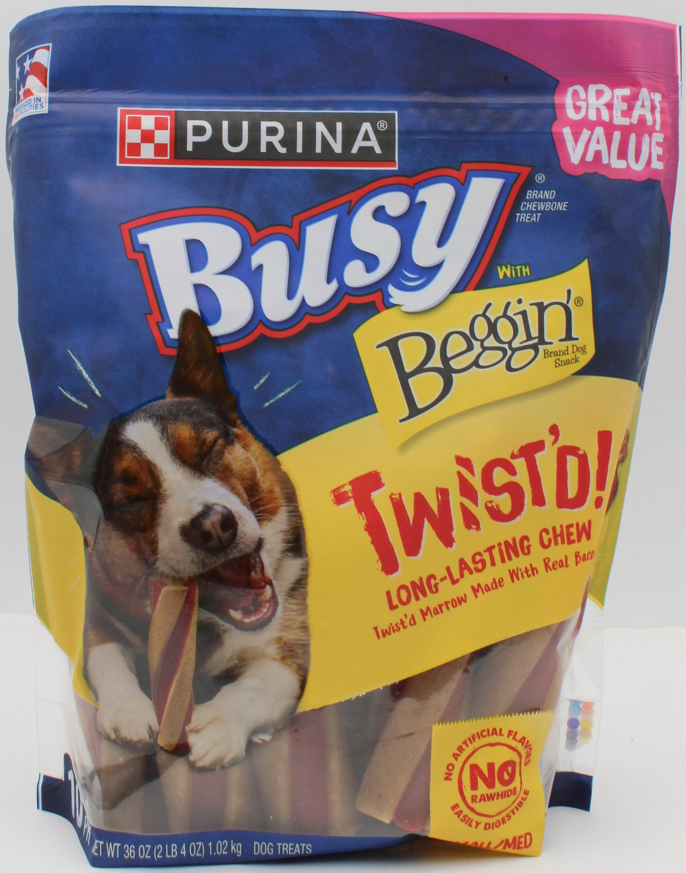 PURINA BUSY TWIST'D S/M 36oz BB 9.30.26 NI