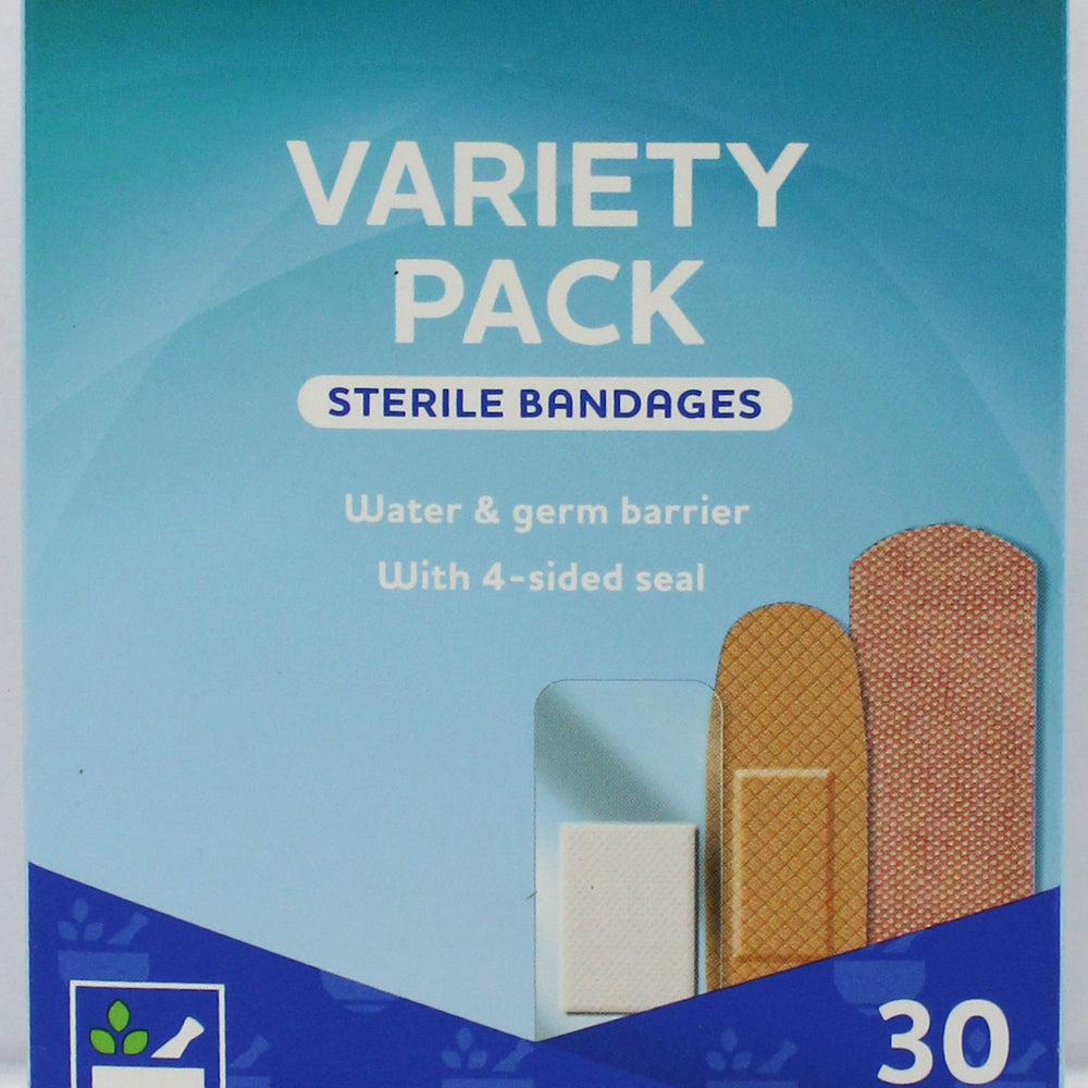 RITE AID 30ct VARIETY PACK BANDAGES