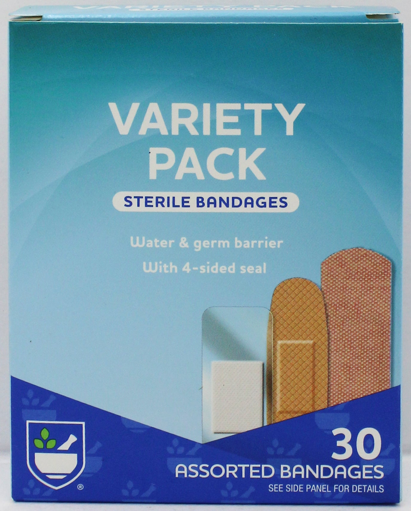 RITE AID 30ct VARIETY PACK BANDAGES