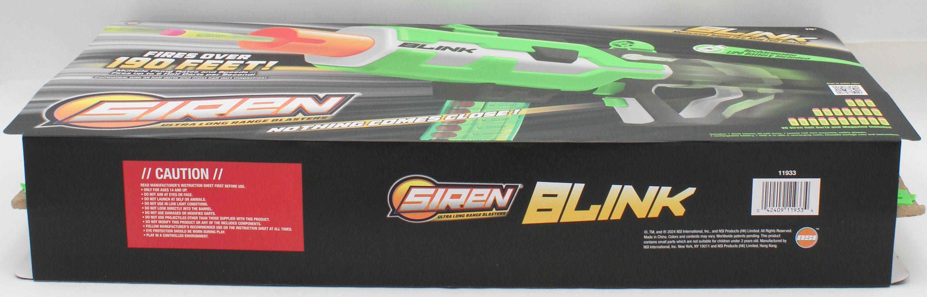 SIREN BLINK BOLT BLASTER