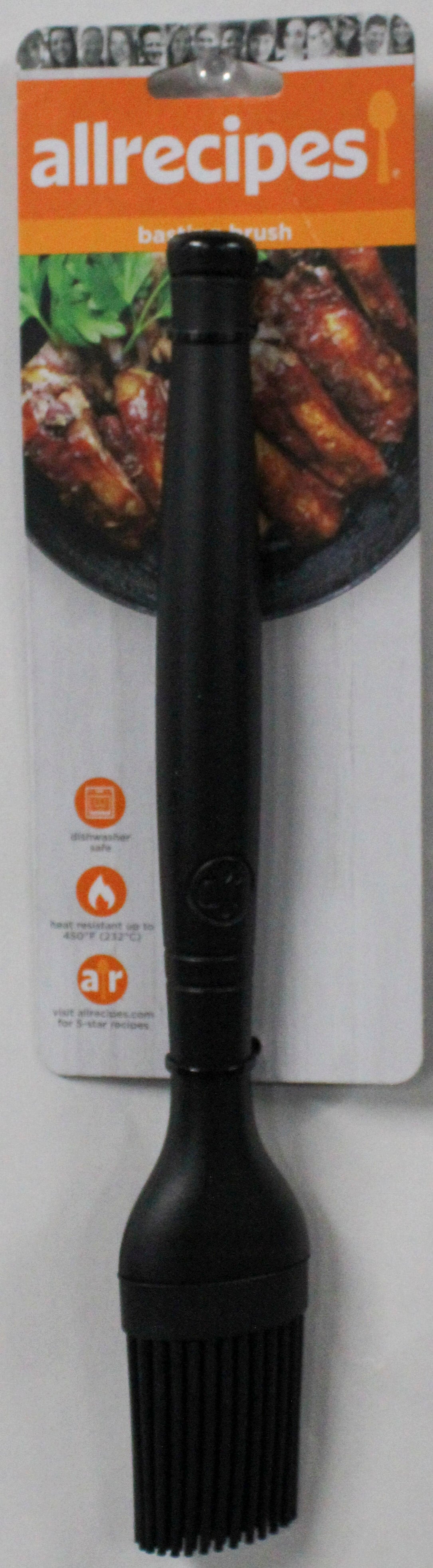 ALL RECIPES NYLON HNDLE BASTING BRUSH BLK NI