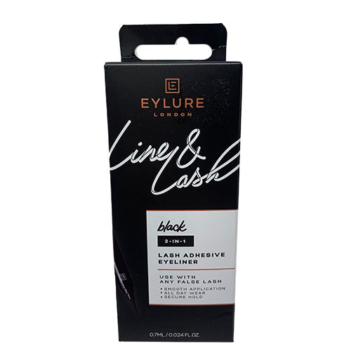 Eylure 2-in-1 Adhesive & Eyeliner Black – Wholesale Beauty