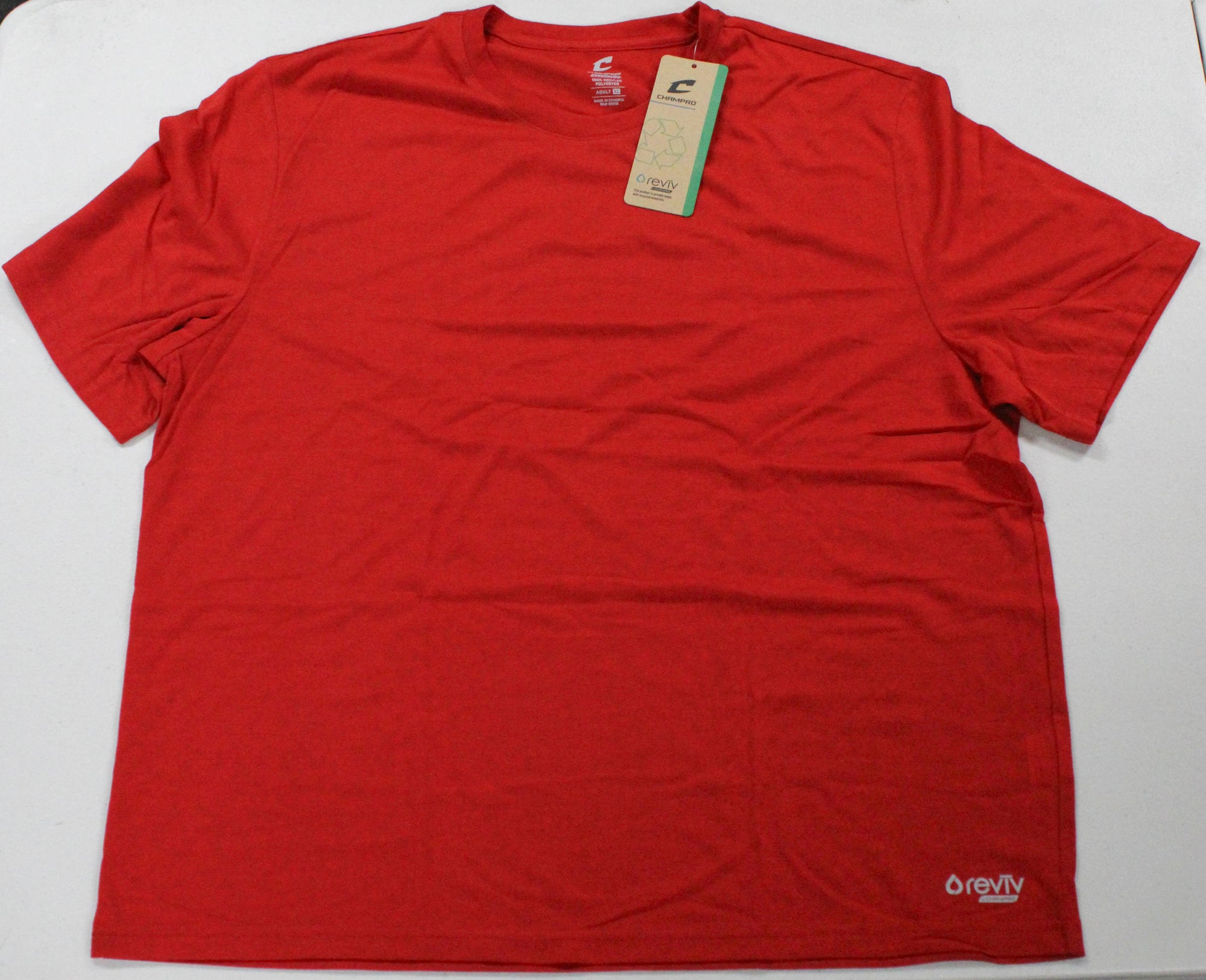 T-SHIRT - ADULT -SCARLET- XL