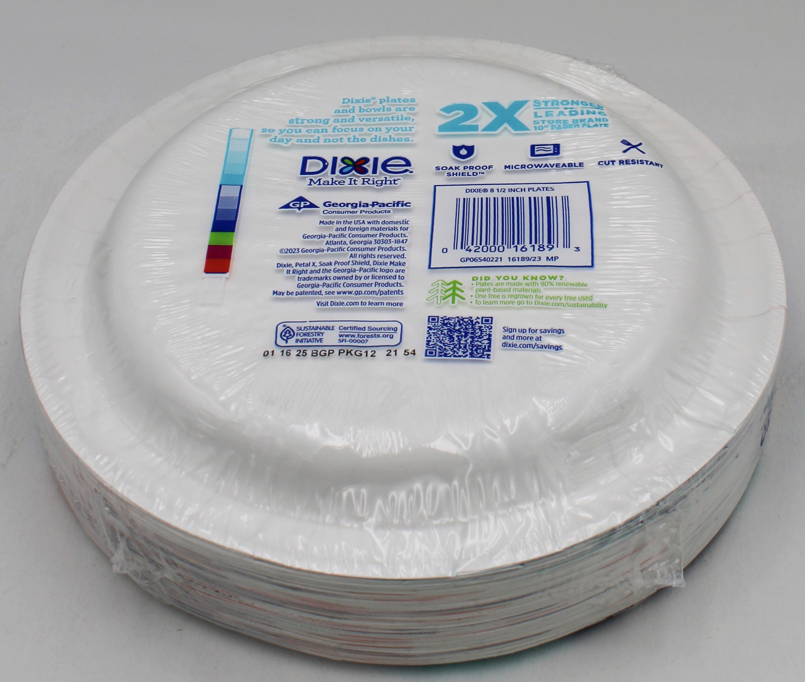 DIXIE PLATES 8 1/2 IN 50CT