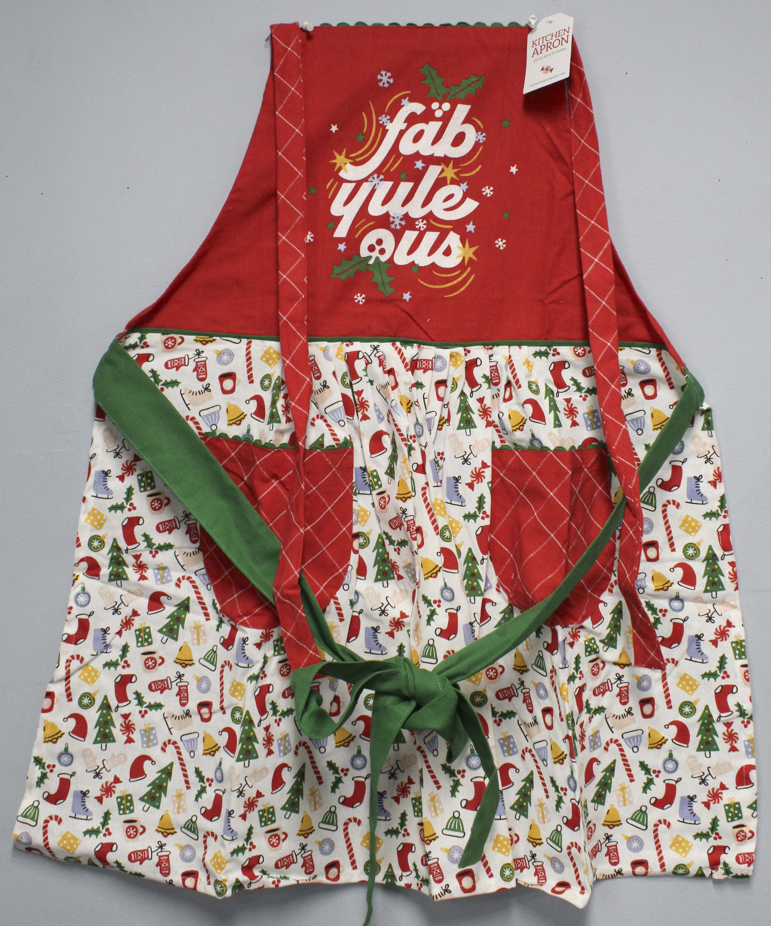 APRON - FAB-YULE-OUS CHRISTMAS