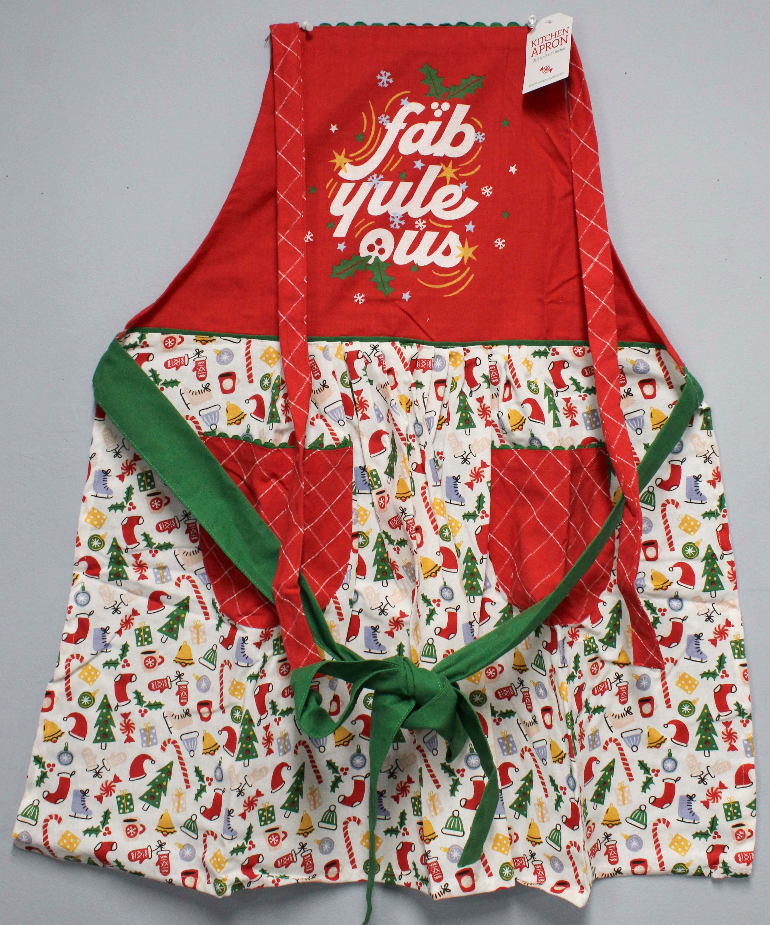 APRON - FAB-YULE-OUS CHRISTMAS