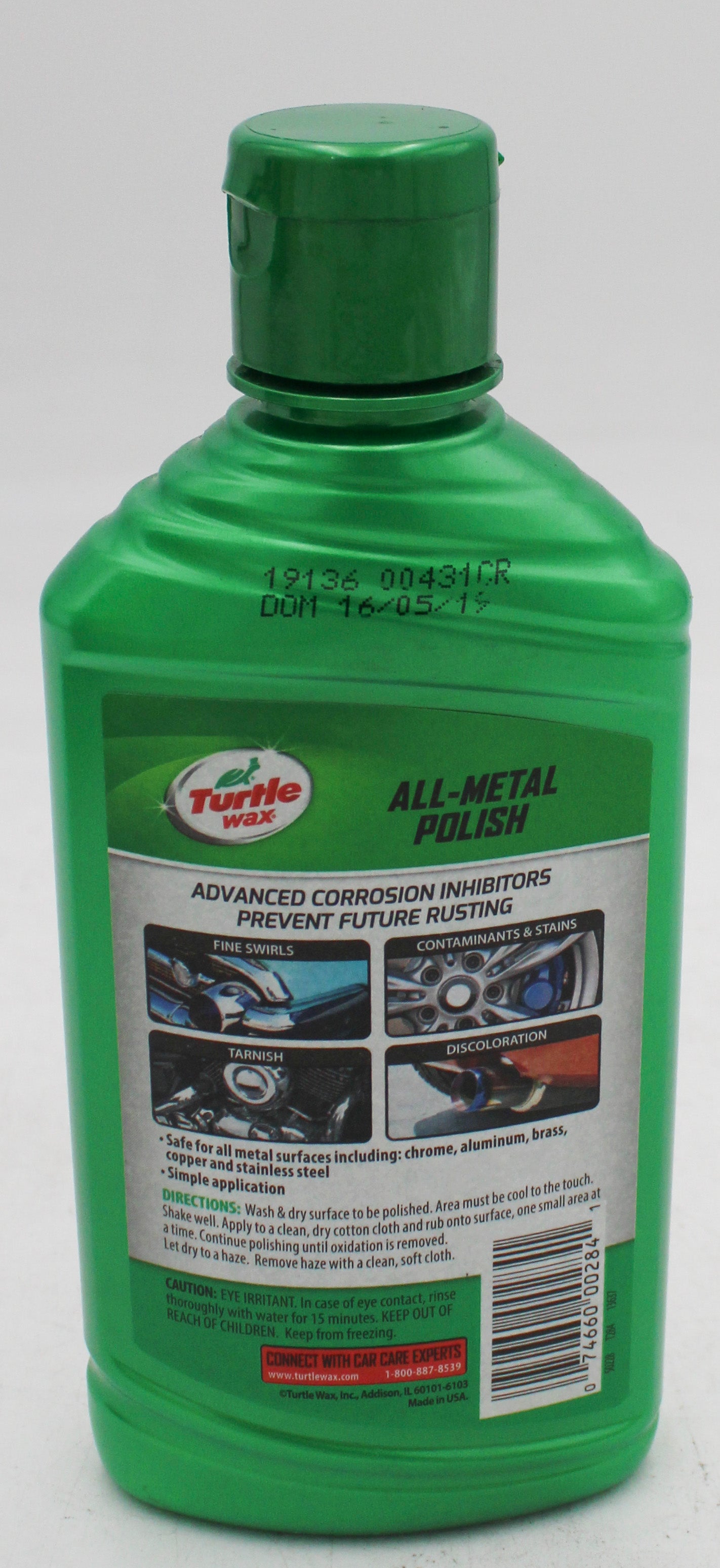 SP TURTLE WAX ALL-METAL POLISH 11oz