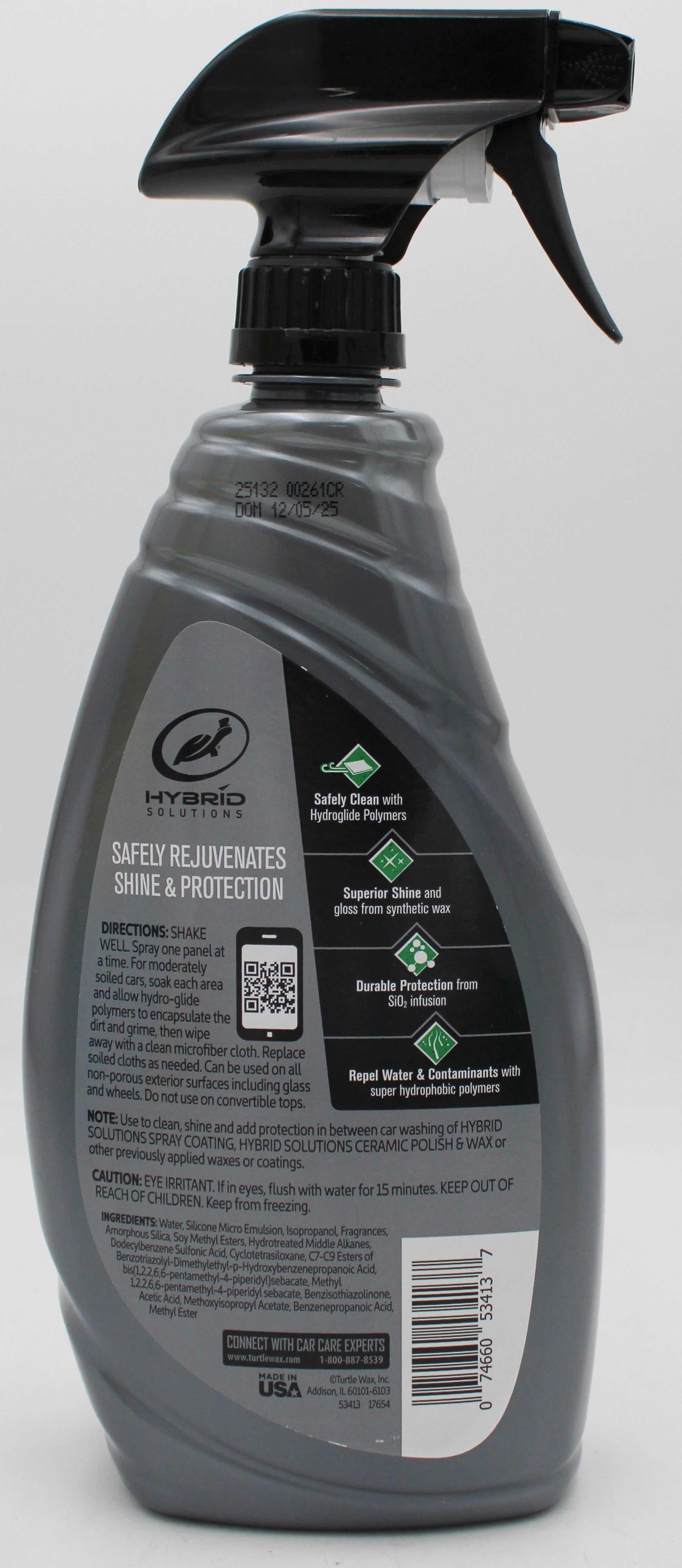 SP TURTLE WAX HYBRID SOLUTIONS CERAMIC 3 IN1 DETAILER 32oz