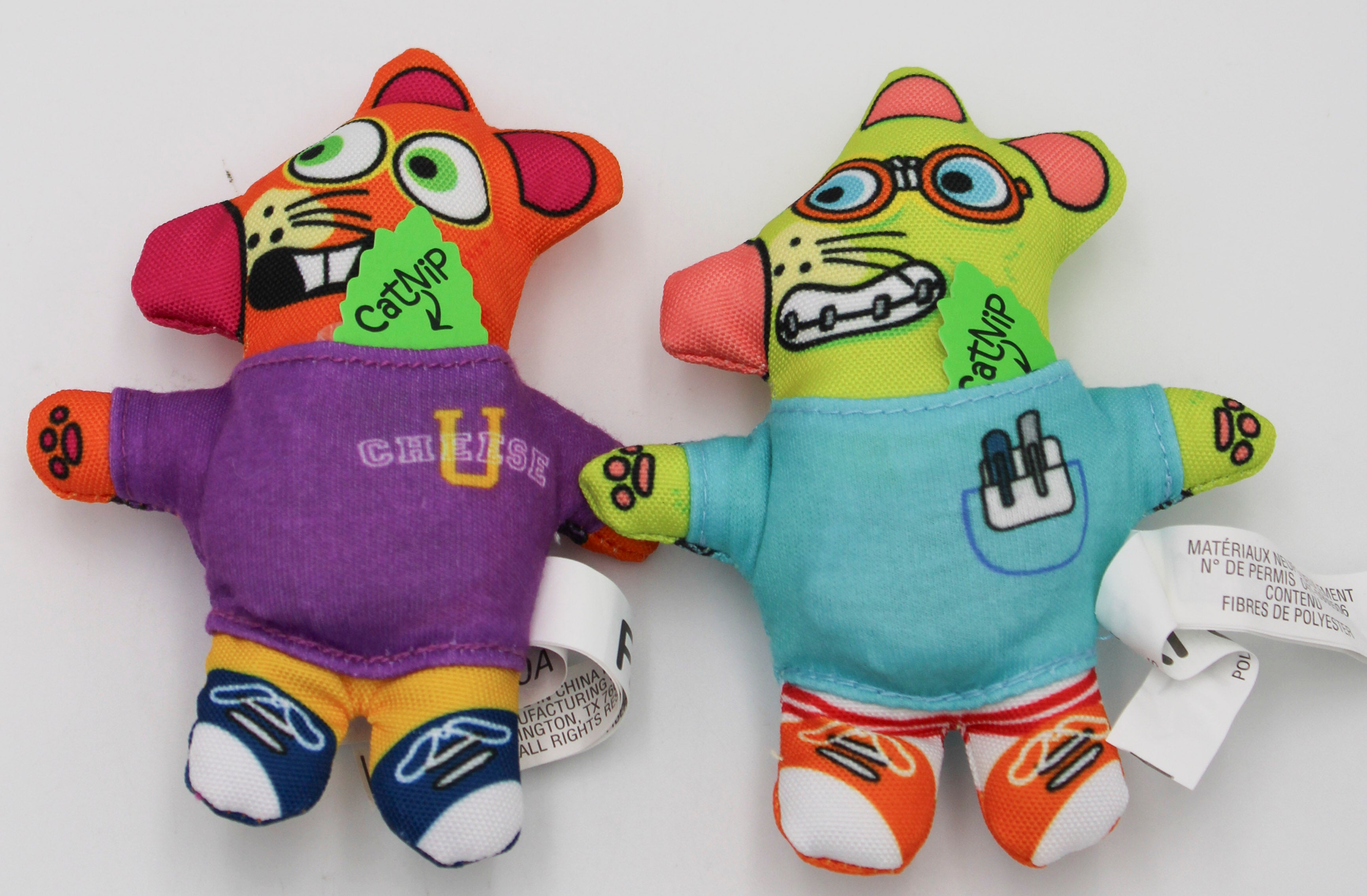 FATCAT PACK RATS CATNIP TOY 2ct