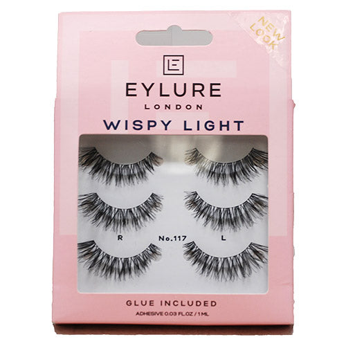 Eylure Wispy Light Eyelash with Glue 0.03oz Wholesale