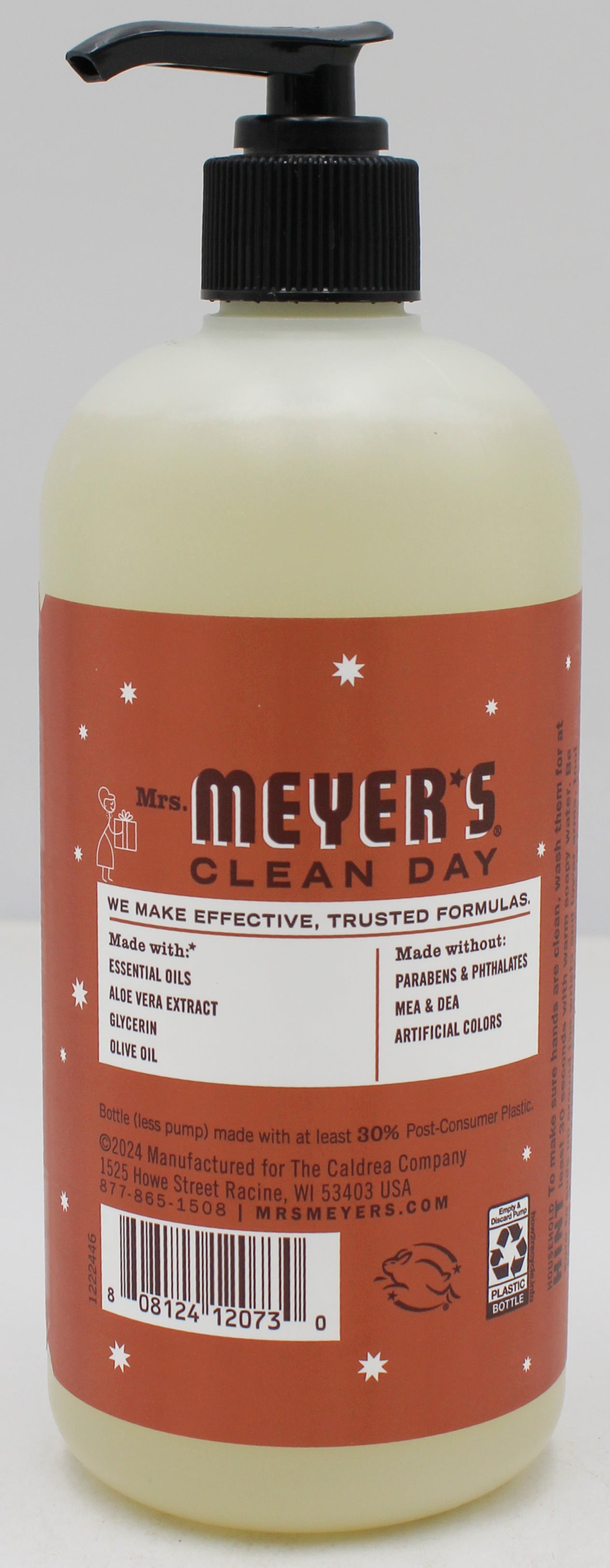 MRS MEYERS HAND SOAP GINGERBREAD 16oz