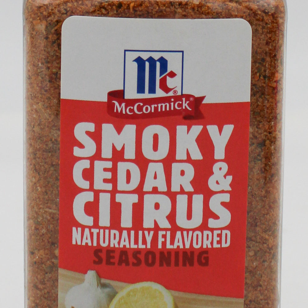 MCCORMICK SMOKY CEDAR & CITRUS SEASONING  12.75 Oz. BB 1/13/27