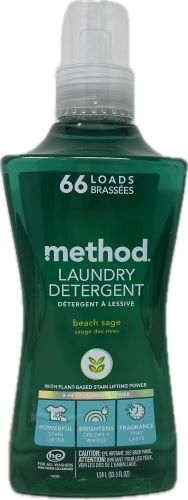 SP METHOD LAUNDRY DETERGENT BEACH SAGE 66 LOADS 53.5oz