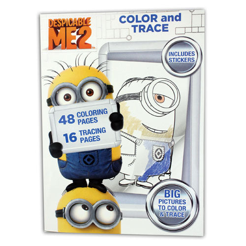SP COLOR & TRACE W/STICKERS DESPICABLE