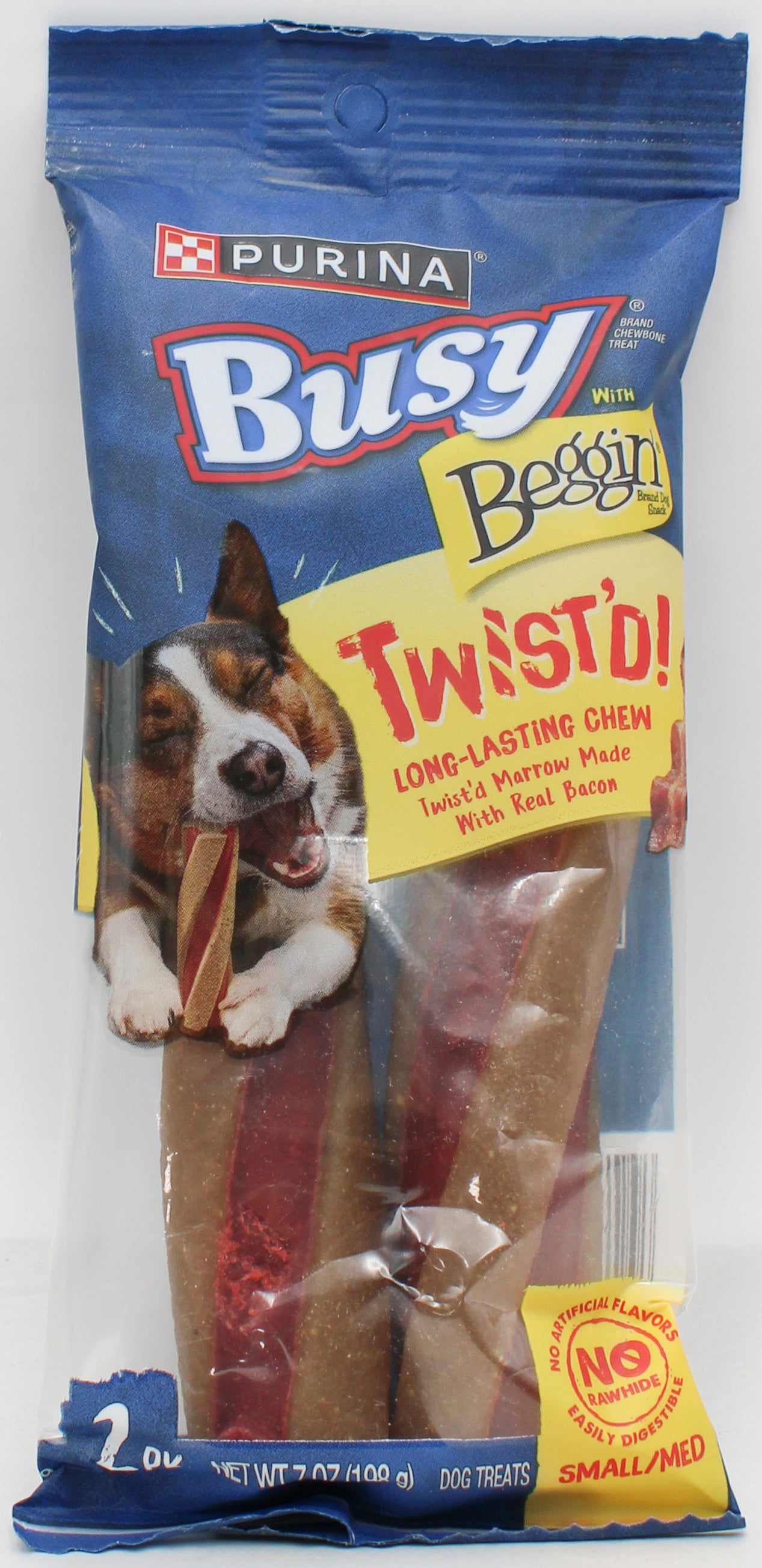 PURINA BUSY W/BEGGIN' TWIST'D S/M  7oz BB 12.31.26 NI