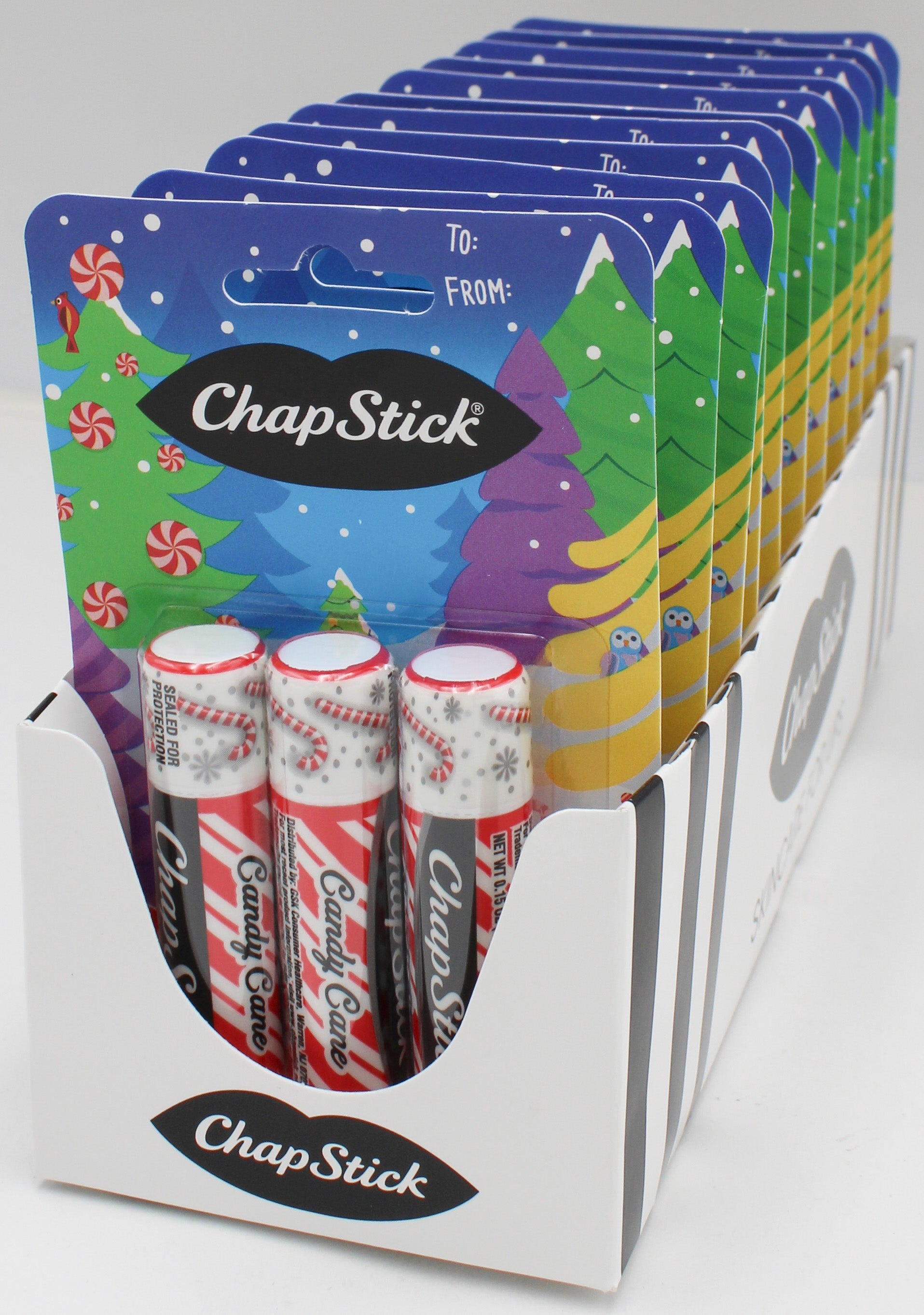 CHAPSTICK 3CT CANDYCANE .45oz exp 11/30/27