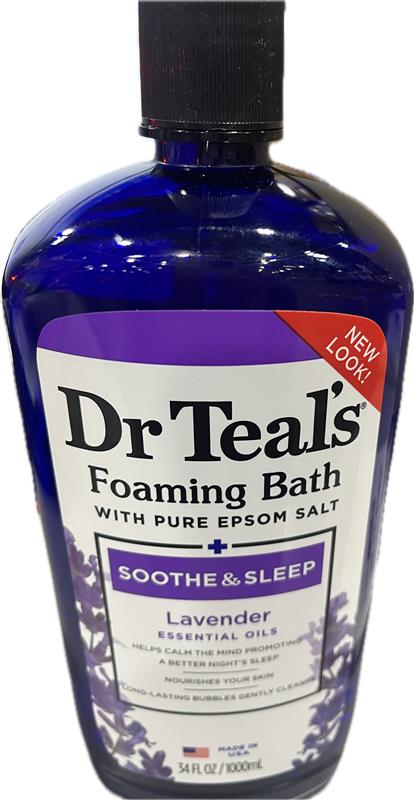 SP DR TEALS FOAMING LAV EPSOM SALT 34z NI
