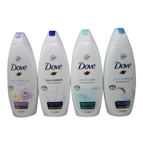 DOVE BODYWASH 22oz-ASST DSPLY