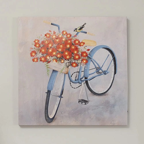 FLOWER DELIVERY LED PRINT 19.75"L x 19.75"H x 1"D