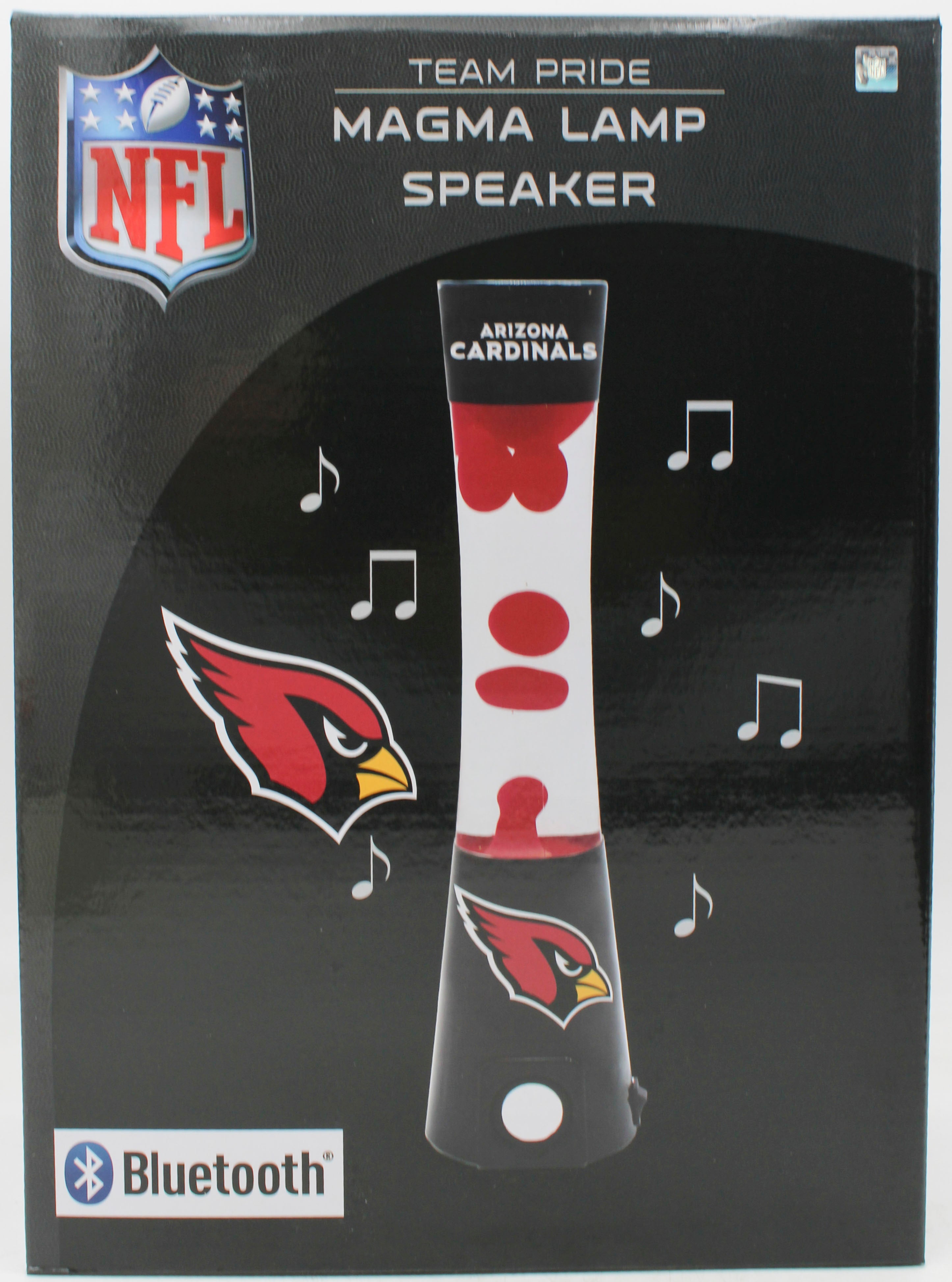 NFL ARIZONA CARDINALS LAVA  LAMP SPEAKER 16.5"