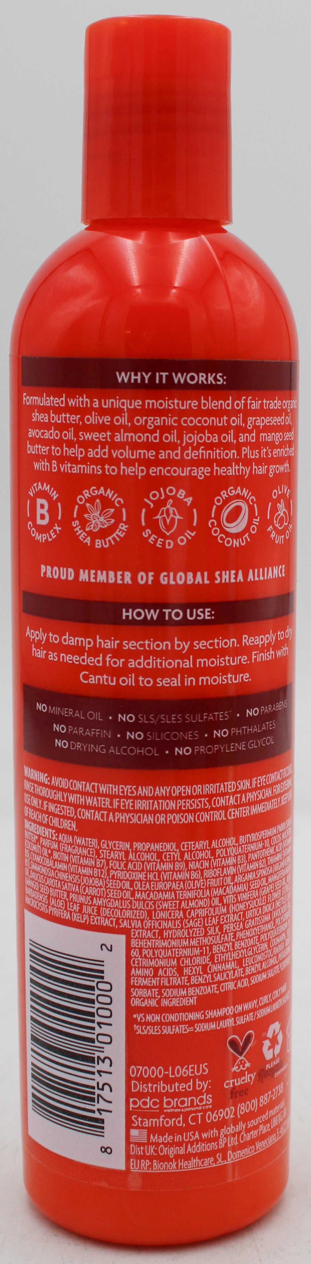 SP CANTU MOISTURIZING CURL ACTIVATOR CREAM 12OZ SHEA BUTTER NI