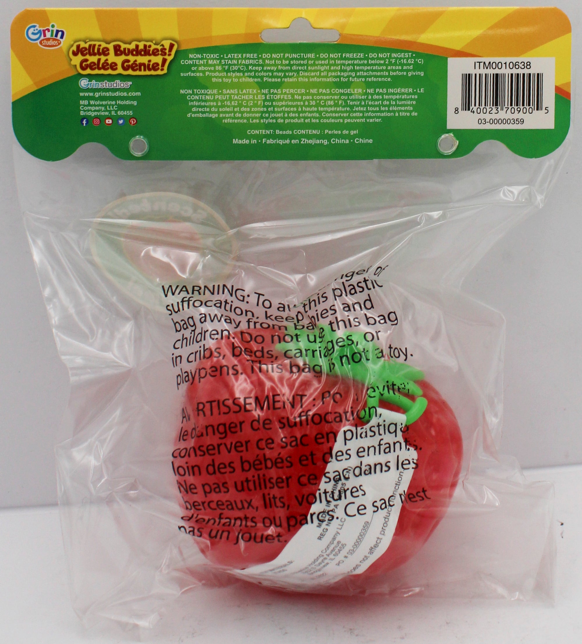 JELLIE BUDDY SERIES 1 STRAWBERRY 7in x 10in