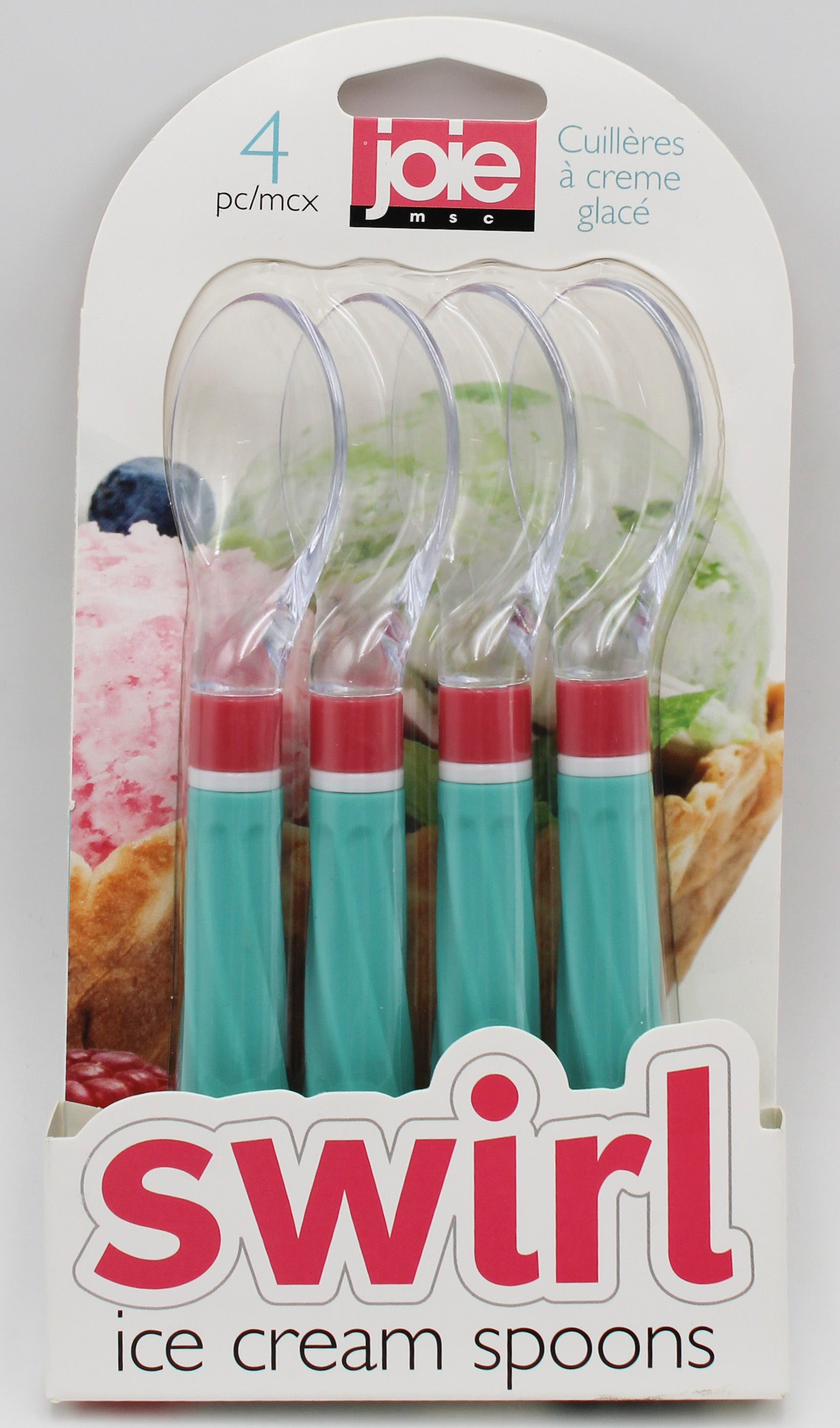 4PC ICE CREAM SPOONS NI