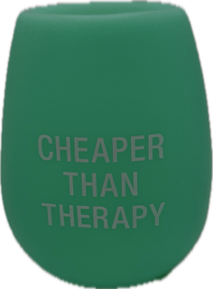 THERAPY SILICONE WINE CUP 12.5oz