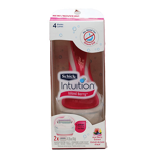 SP SCHICK WM RAZOR W/RFLL ISL/BERRY
